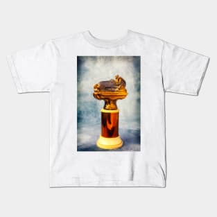 Vintage Race Car Trophy Kids T-Shirt